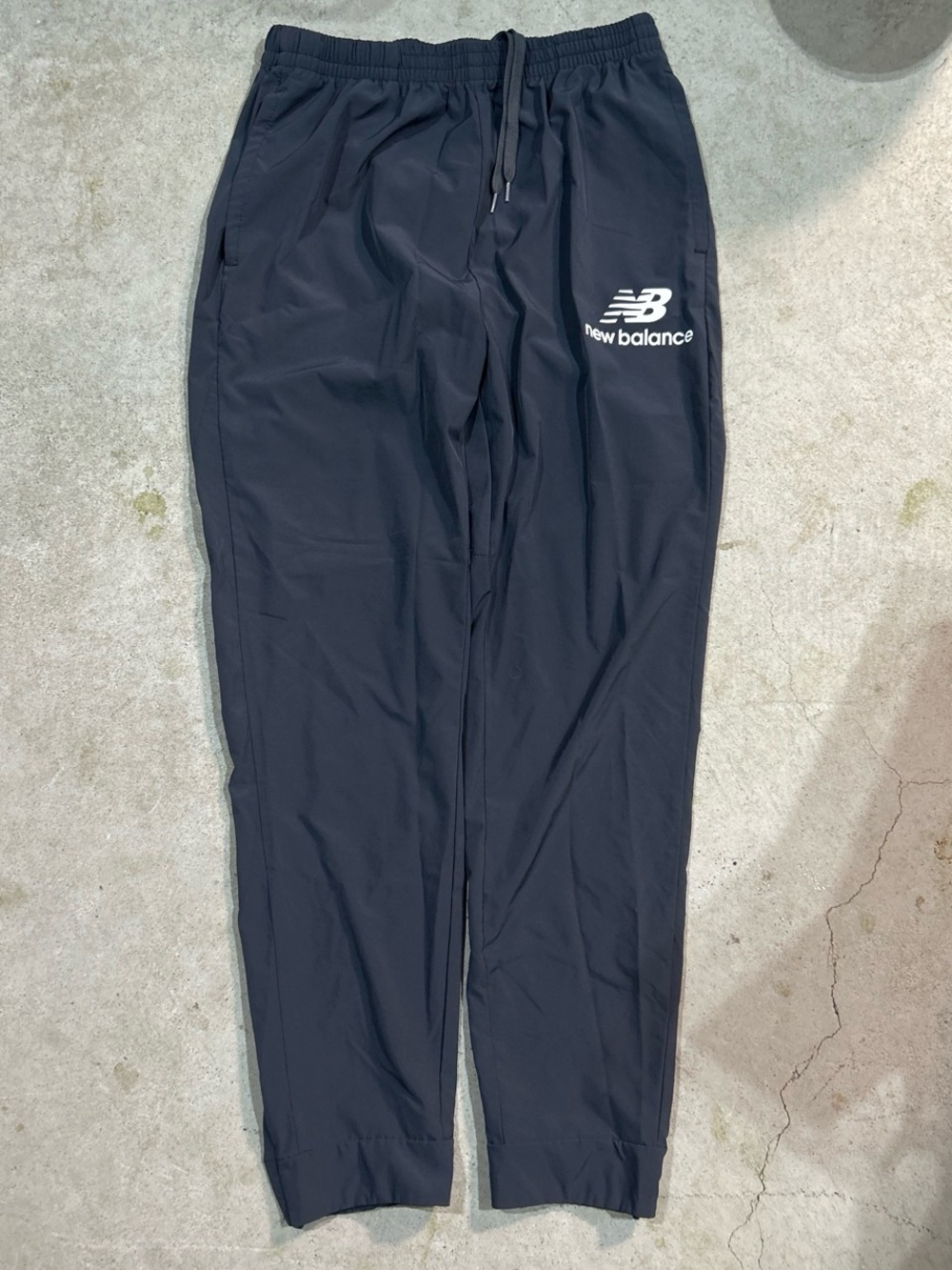New Balance Men's Dark Navy Lightweight Joggers with Logo
